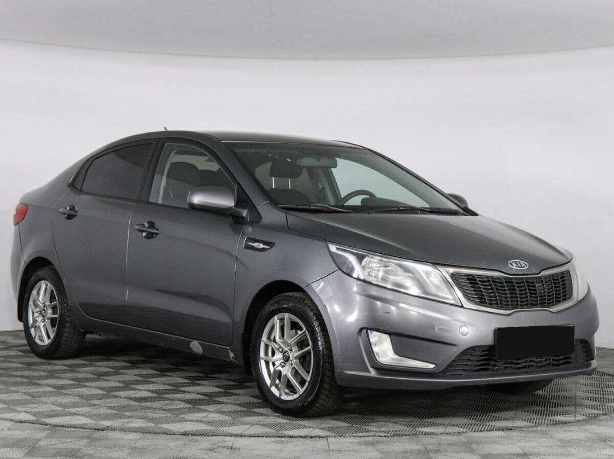 Kia Rio 4-speed, 2012 - фото №2