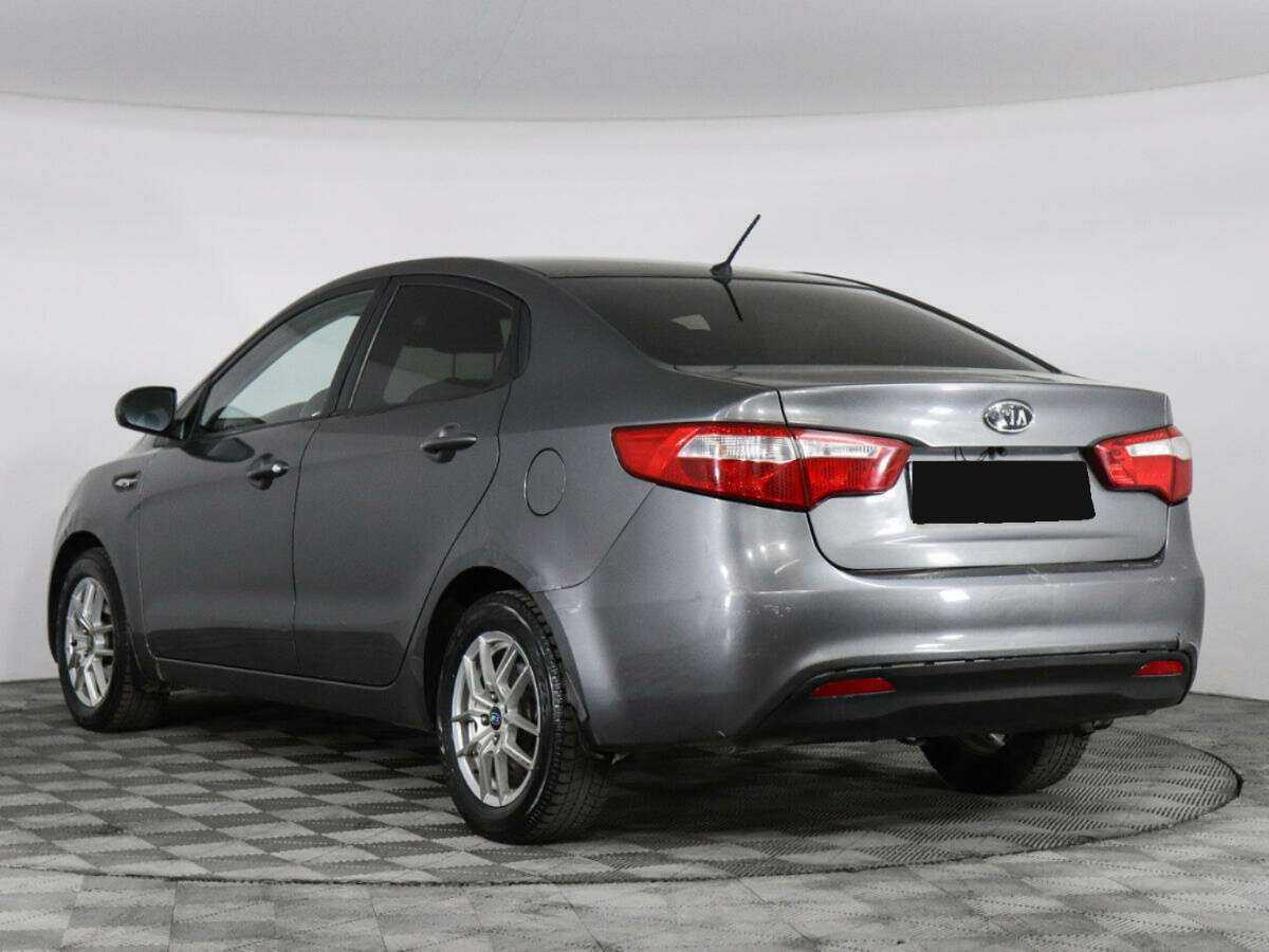 Kia Rio 4-speed, 2012 - фото №4