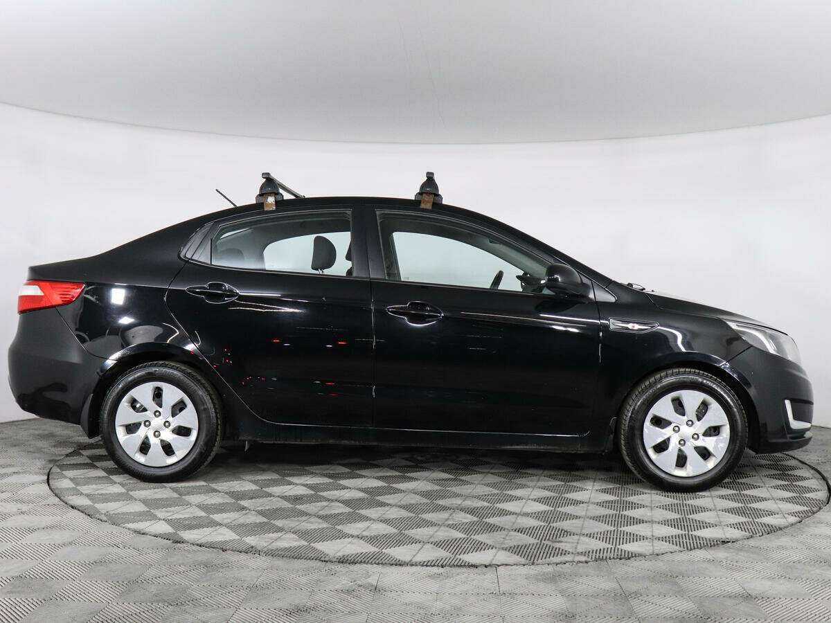 Kia Rio 6-speed, 2014 - фото №4