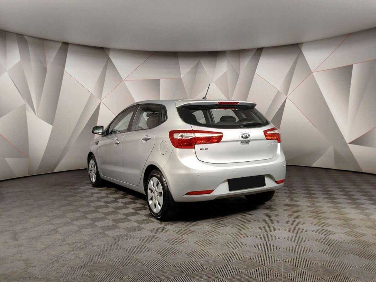 Kia Rio 5-speed, 2014 - фото №4