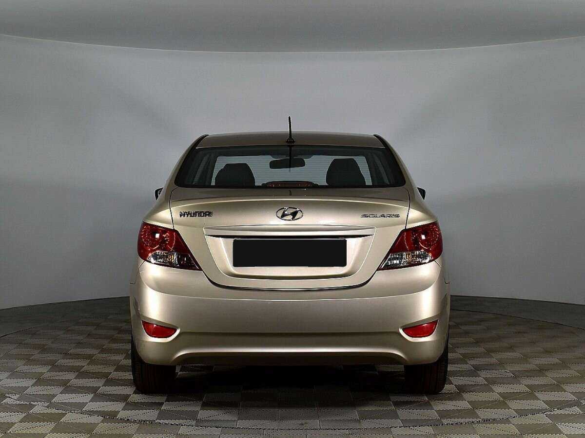 Hyundai Solaris, 2014 - фото №4