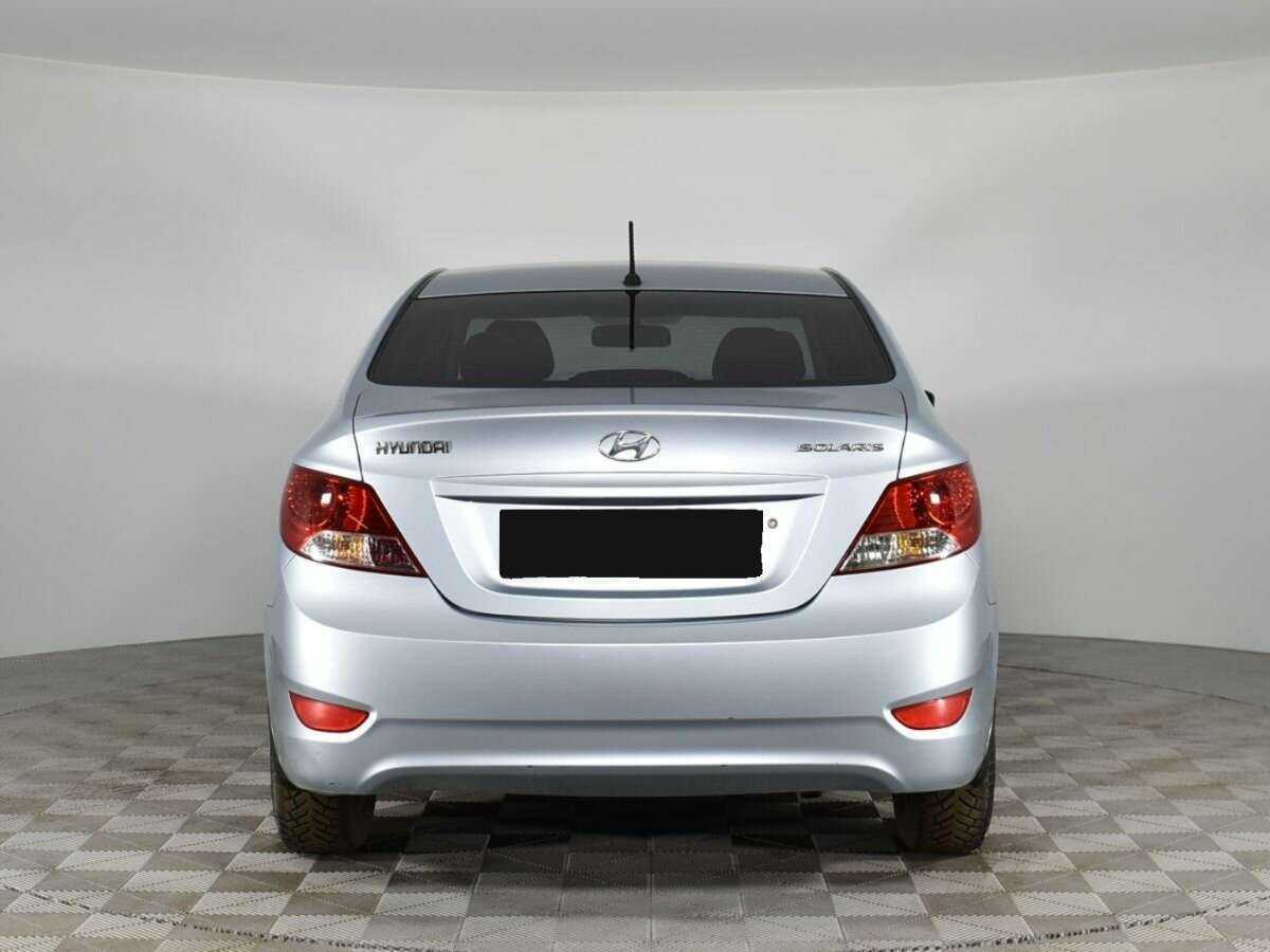 Hyundai Solaris, 2012 - фото №4