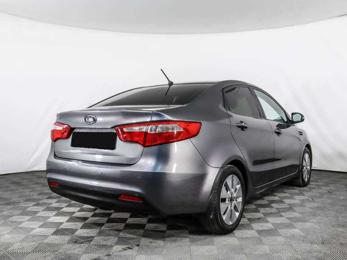 Kia Rio 4-speed, 2012 - фото №4