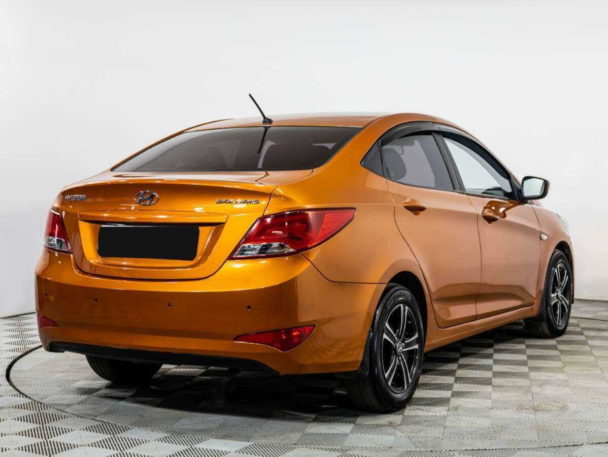 Hyundai Solaris, 2014 - фото №4