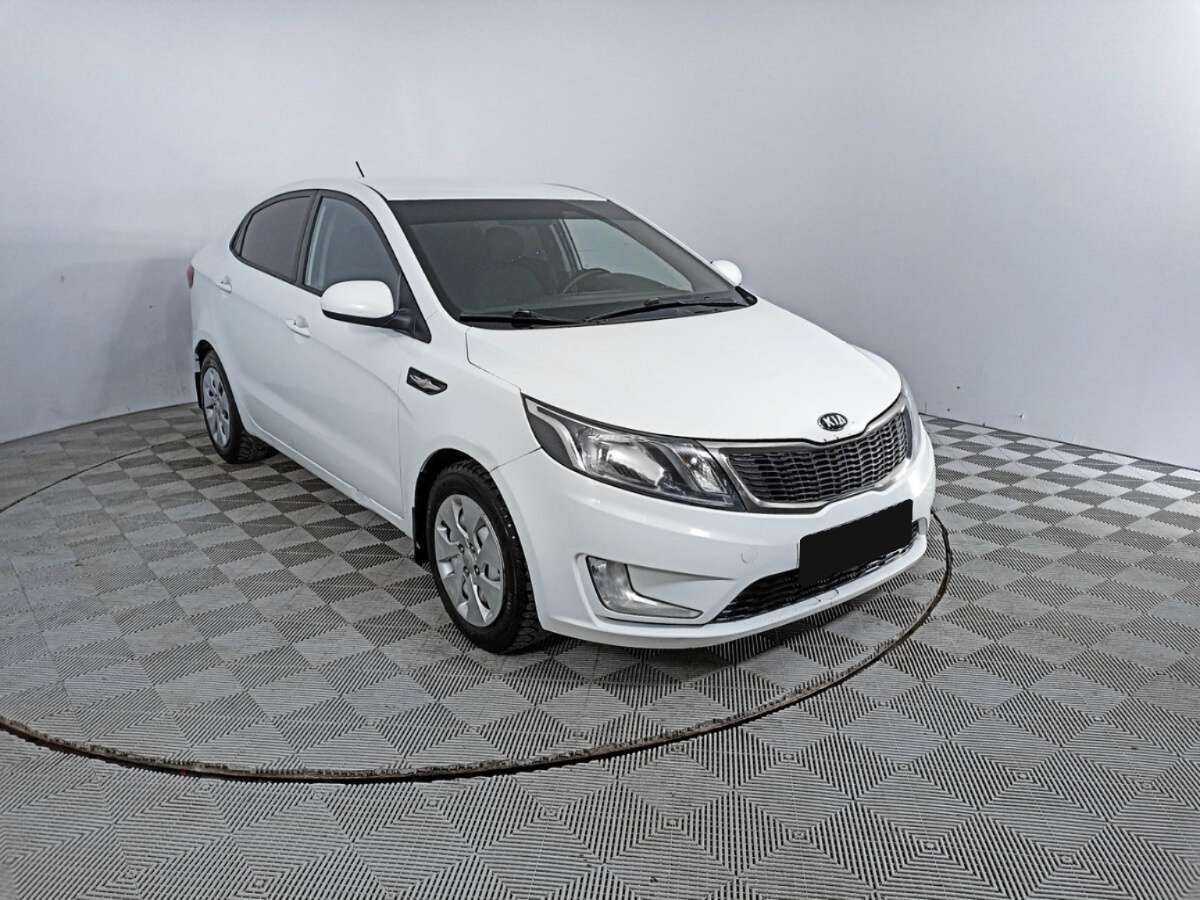 Kia Rio 5-speed, 2014 - фото №3
