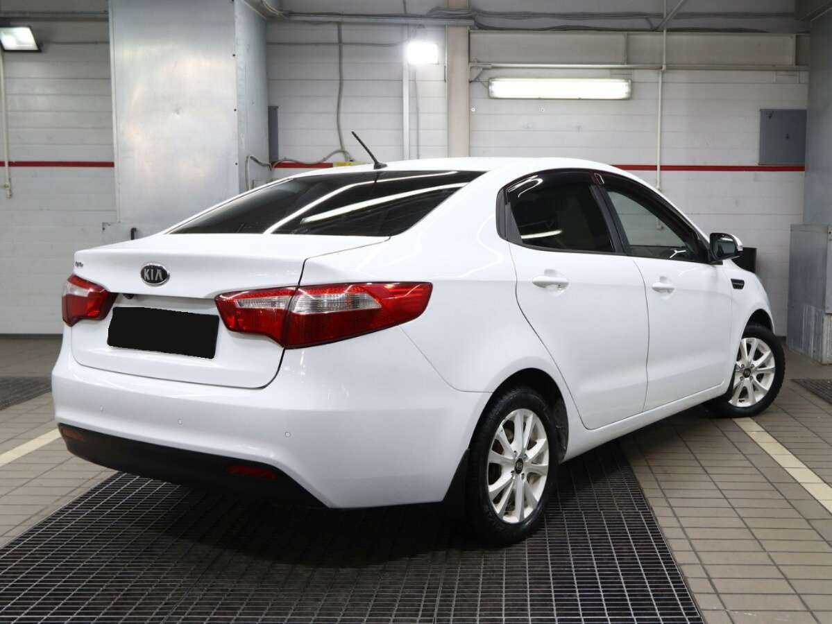 Kia Rio 4-speed, 2012 - фото №3