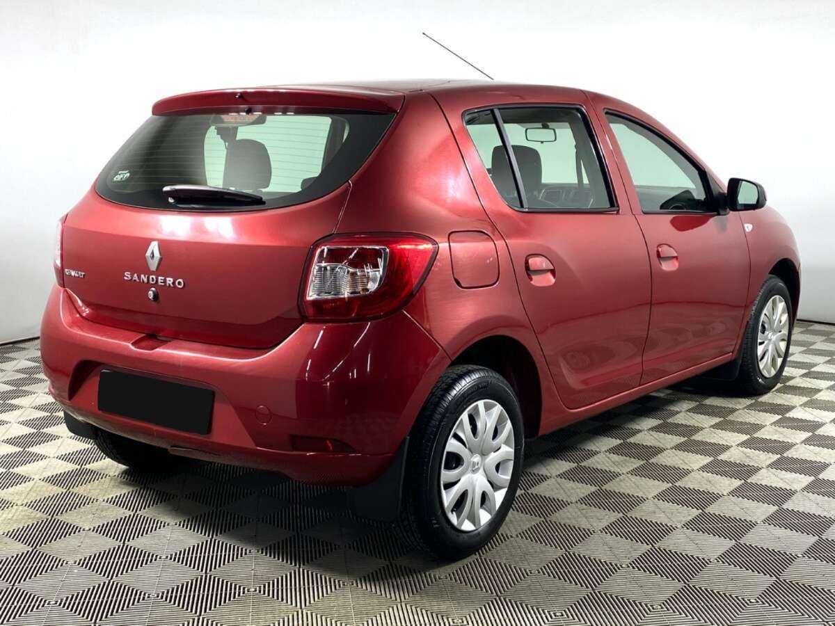 Renault Sandero, 2015 - фото №4