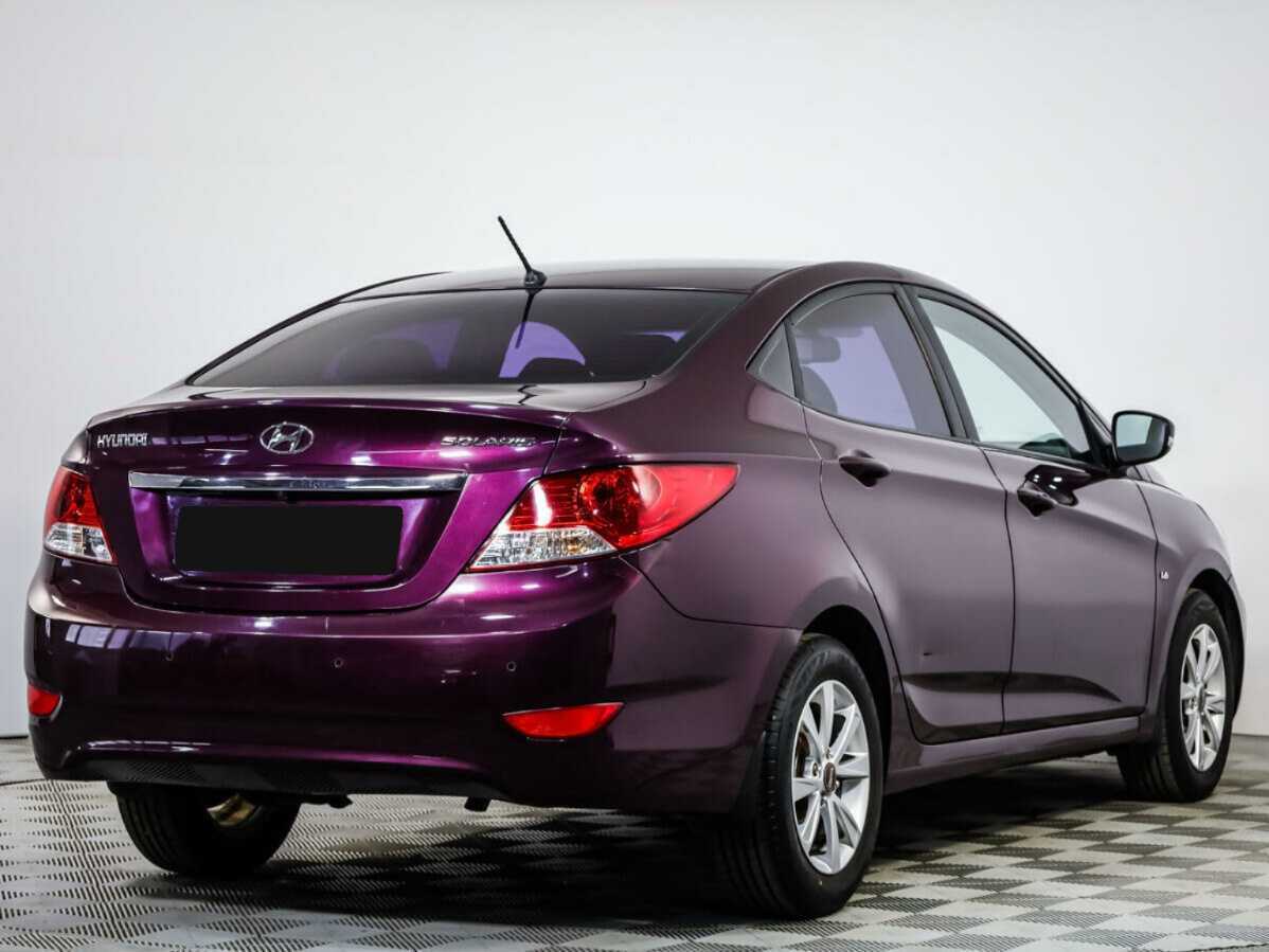 Hyundai Solaris, 2012 - фото №4