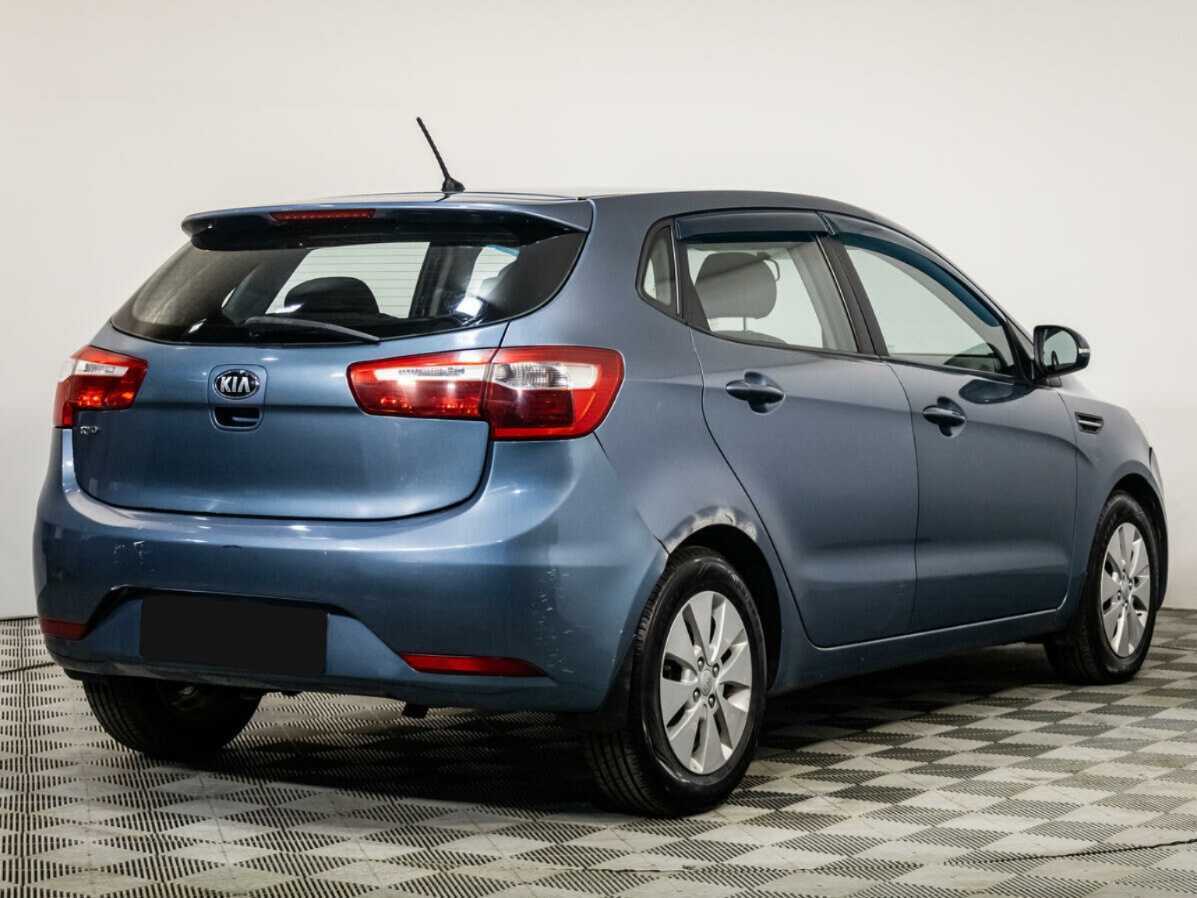 Kia Rio 4-speed, 2013 - фото №4