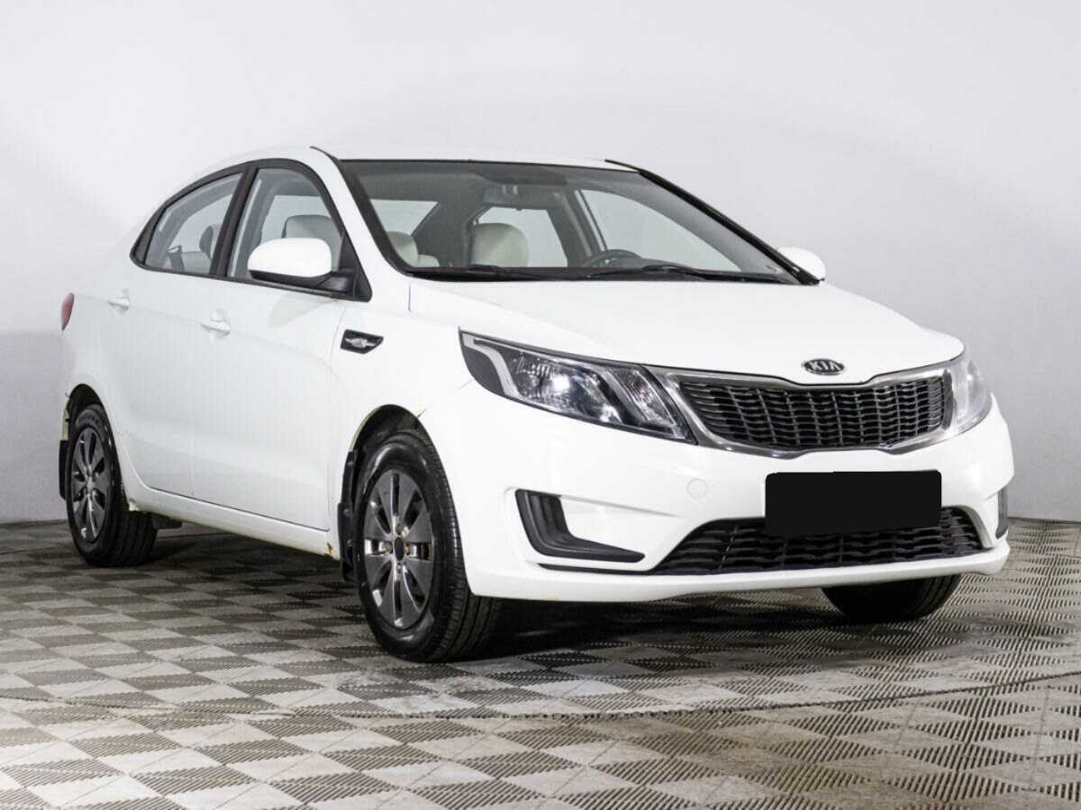 Kia Rio 5-speed, 2012 - фото №3