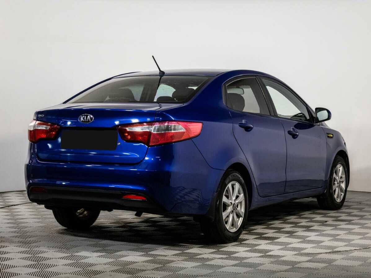 Kia Rio, 2013 - фото №4