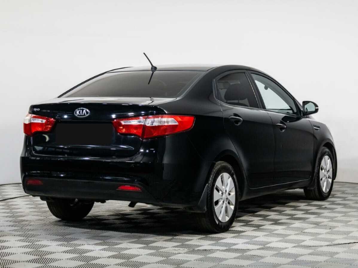 Kia Rio 6-speed, 2014 - фото №4