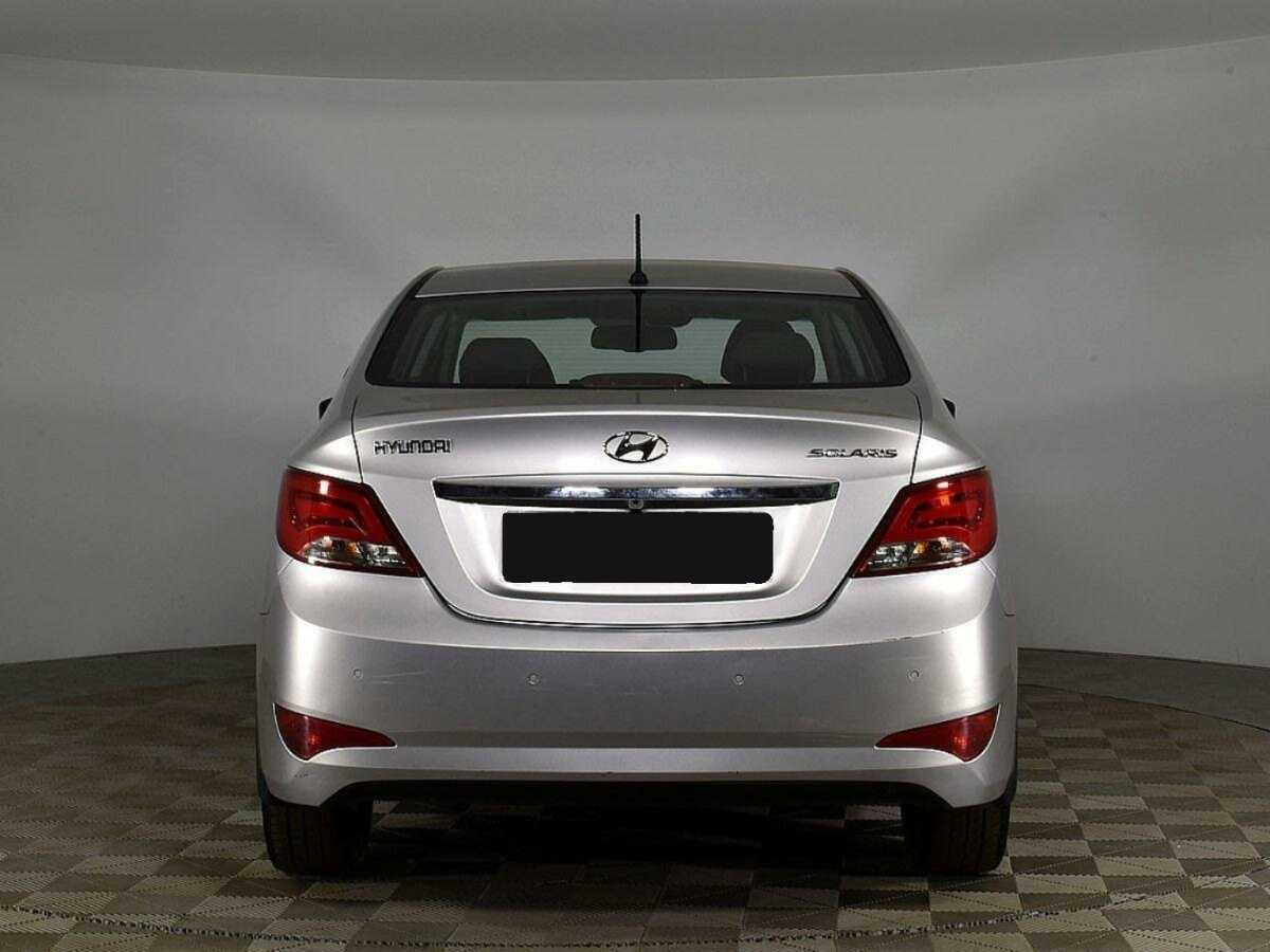 Hyundai Solaris, 2015 - фото №4