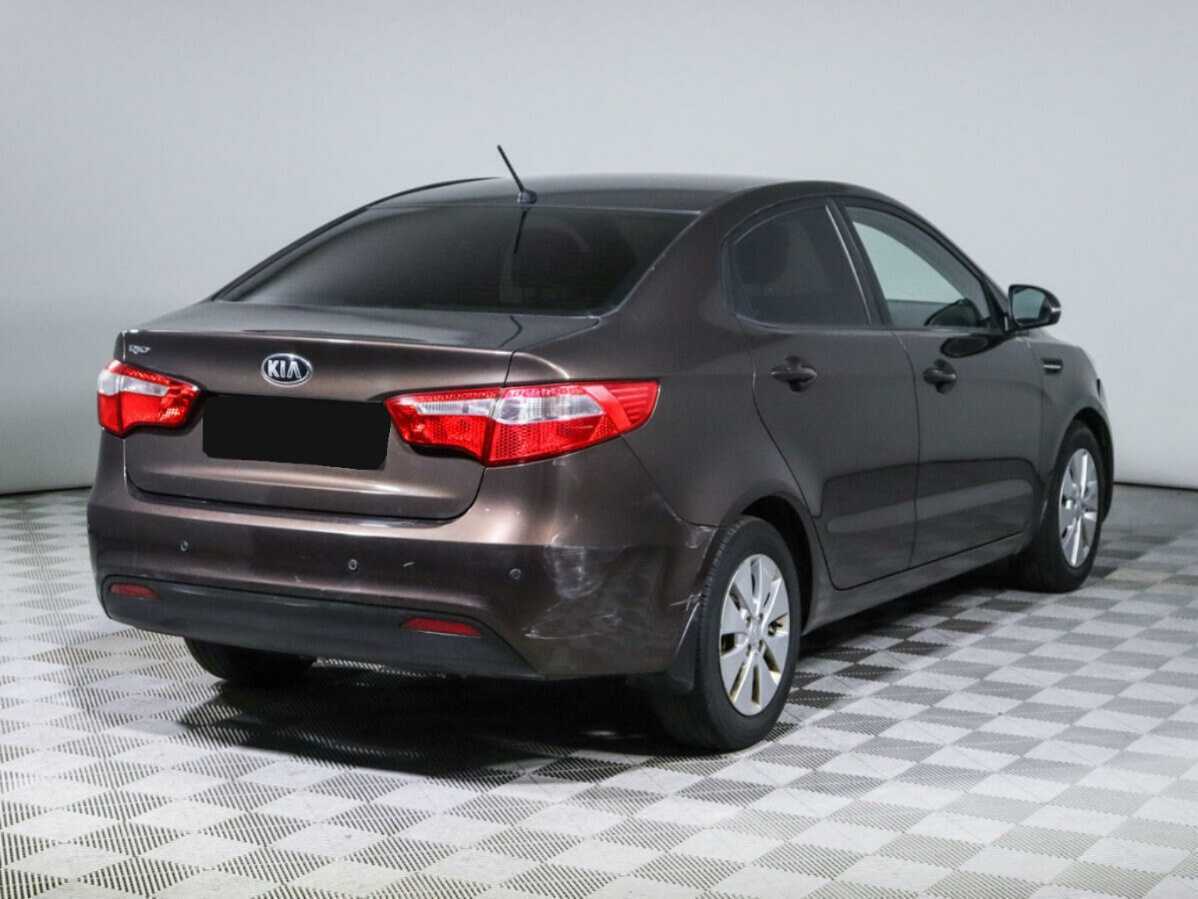 Kia Rio 6-speed, 2014 - фото №4