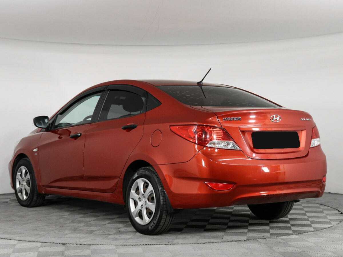 Hyundai Solaris, 2013 - фото №4