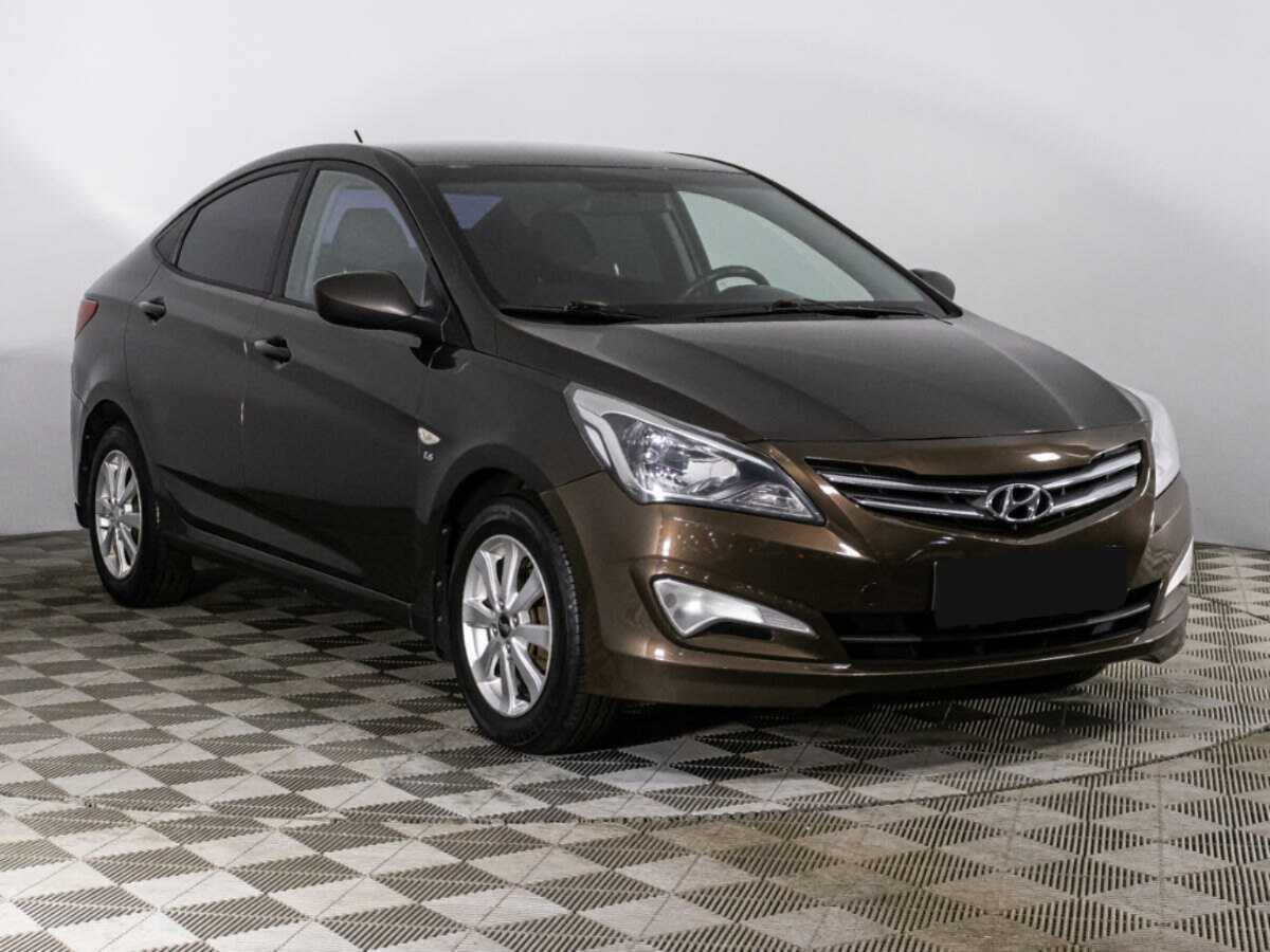 Hyundai Solaris, 2015 - фото №3