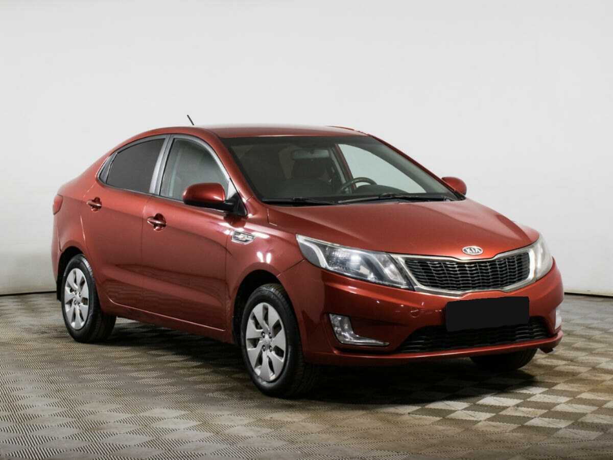 Kia Rio 4-speed, 2012 - фото №3