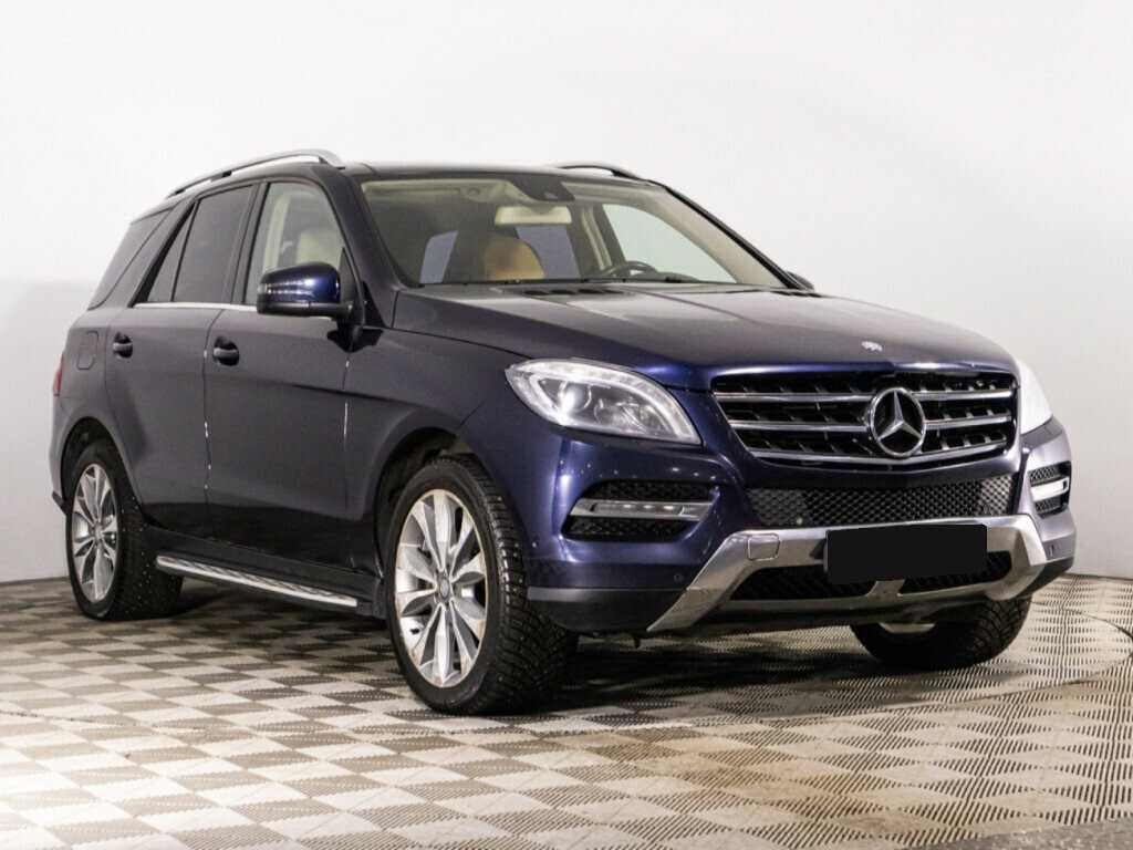 Mercedes-Benz M-Класс 350 CDI, 2015 - фото №3