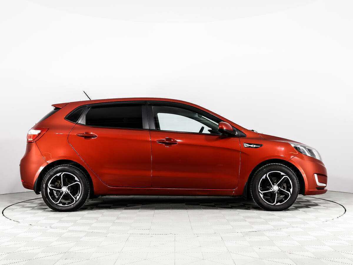 Kia Rio 5-speed, 2012 - фото №4