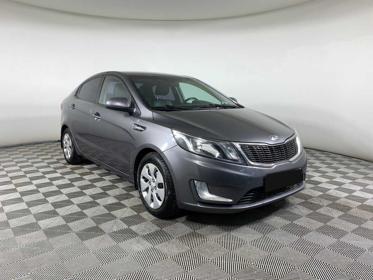 Kia Rio 5-speed, 2014 - фото №3