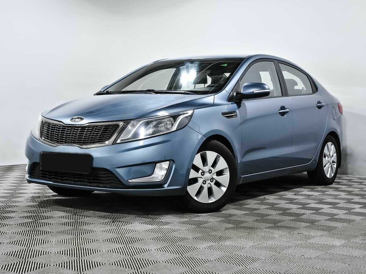 Kia Rio 5-speed, 2012 - фото №1