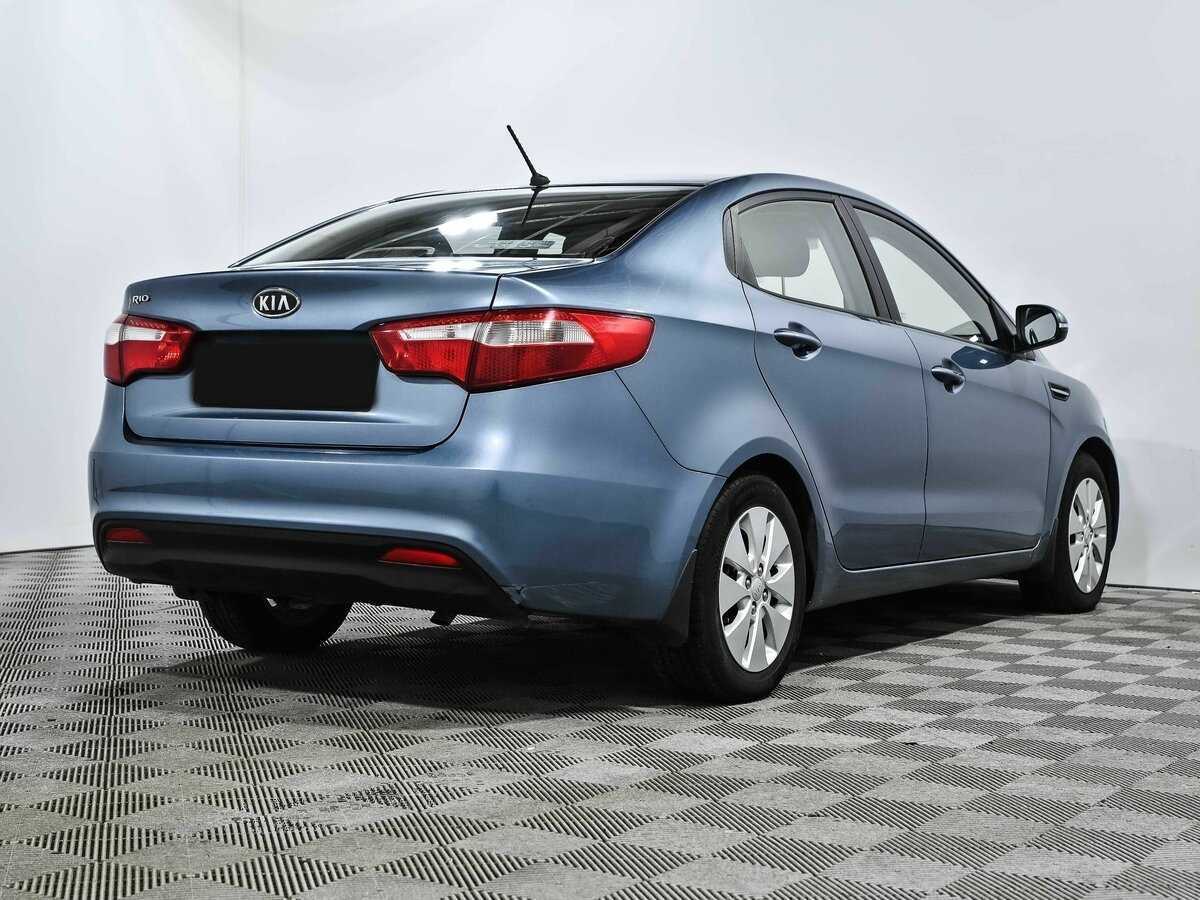 Kia Rio 5-speed, 2012 - фото №3
