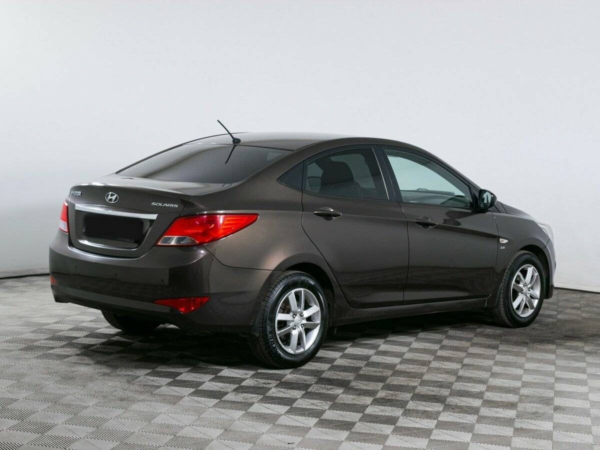 Hyundai Solaris, 2014 - фото №4