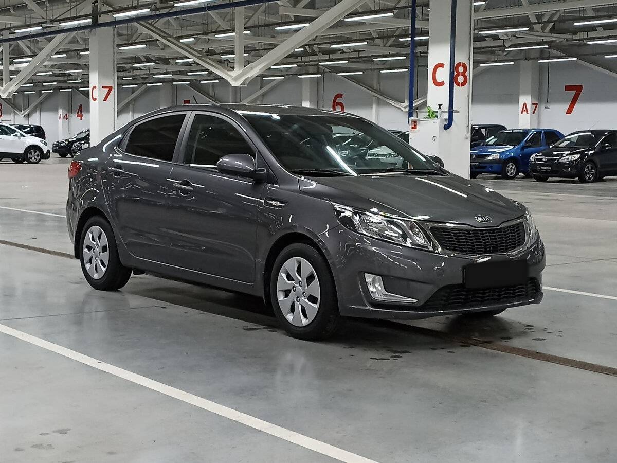Kia Rio 5-speed, 2013 - фото №3