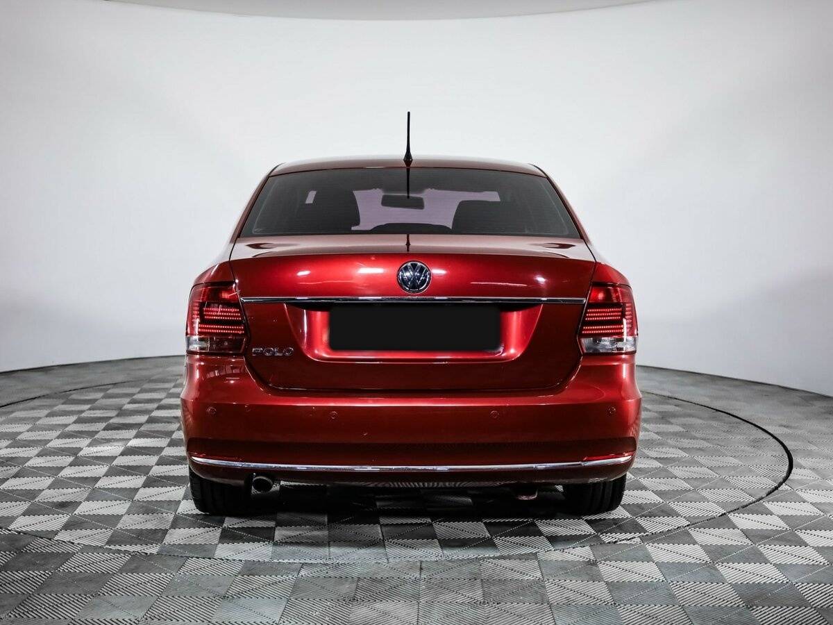 Volkswagen Polo V Рестайлинг, 2015 - фото №4