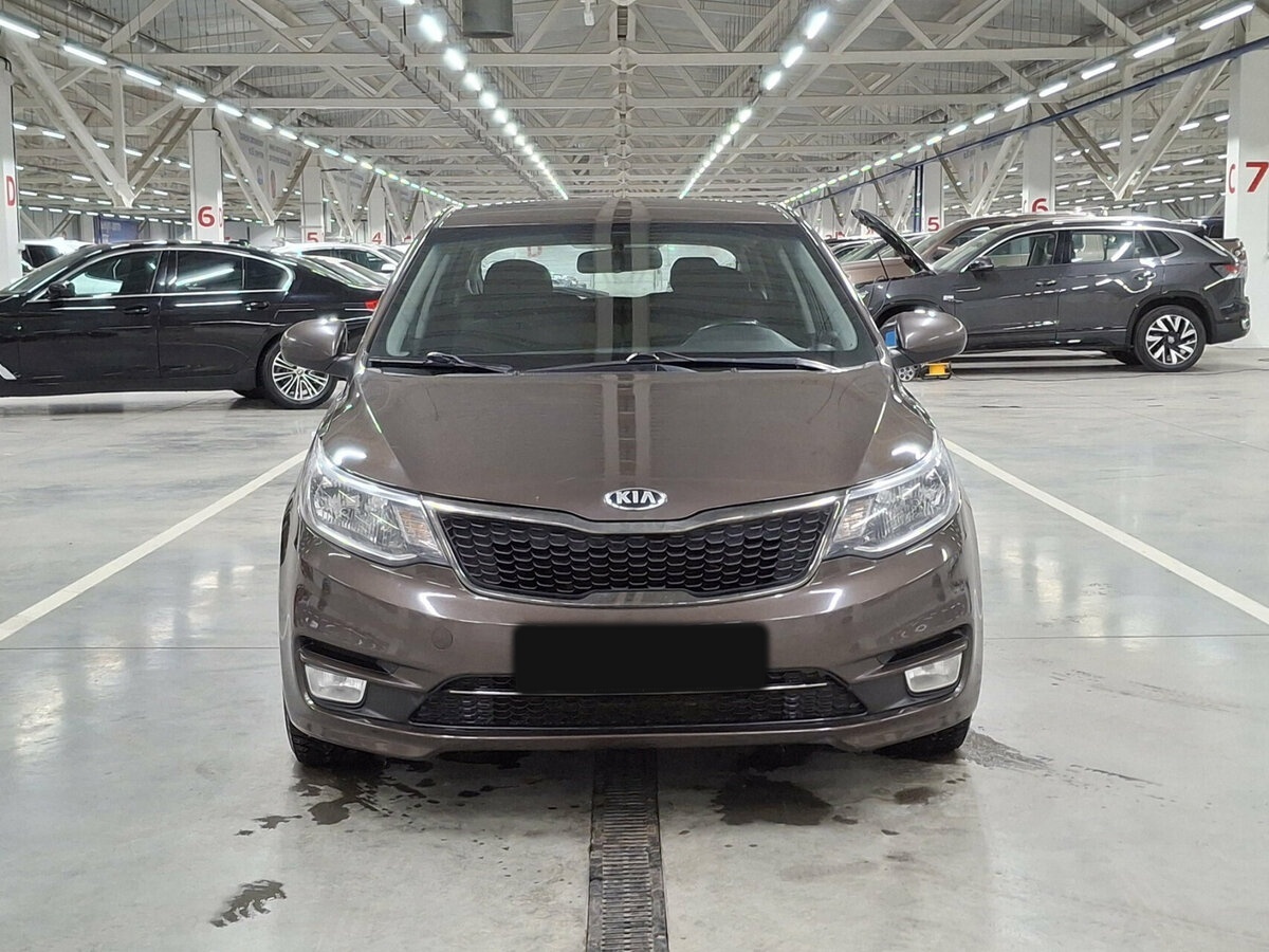 Kia Rio III Рестайлинг, 2017 - фото №2