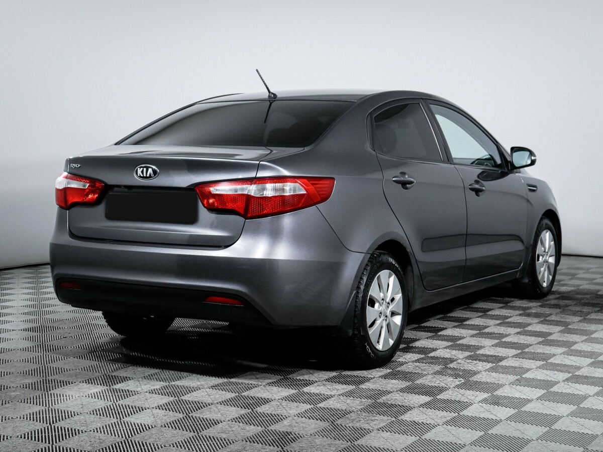 Kia Rio 4-speed III, 2013 - фото №4