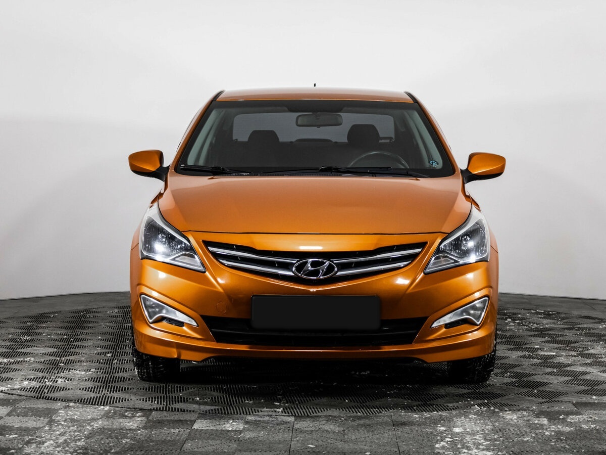 Hyundai Solaris I Рестайлинг, 2014 - фото №2