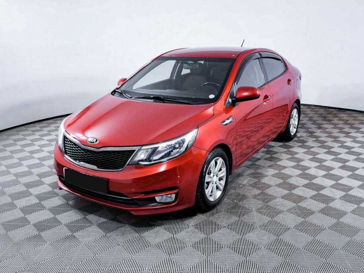 Kia Rio, 2015 - фото №1