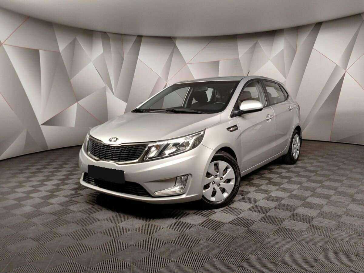 Kia Rio 5-speed, 2014 - фото №1