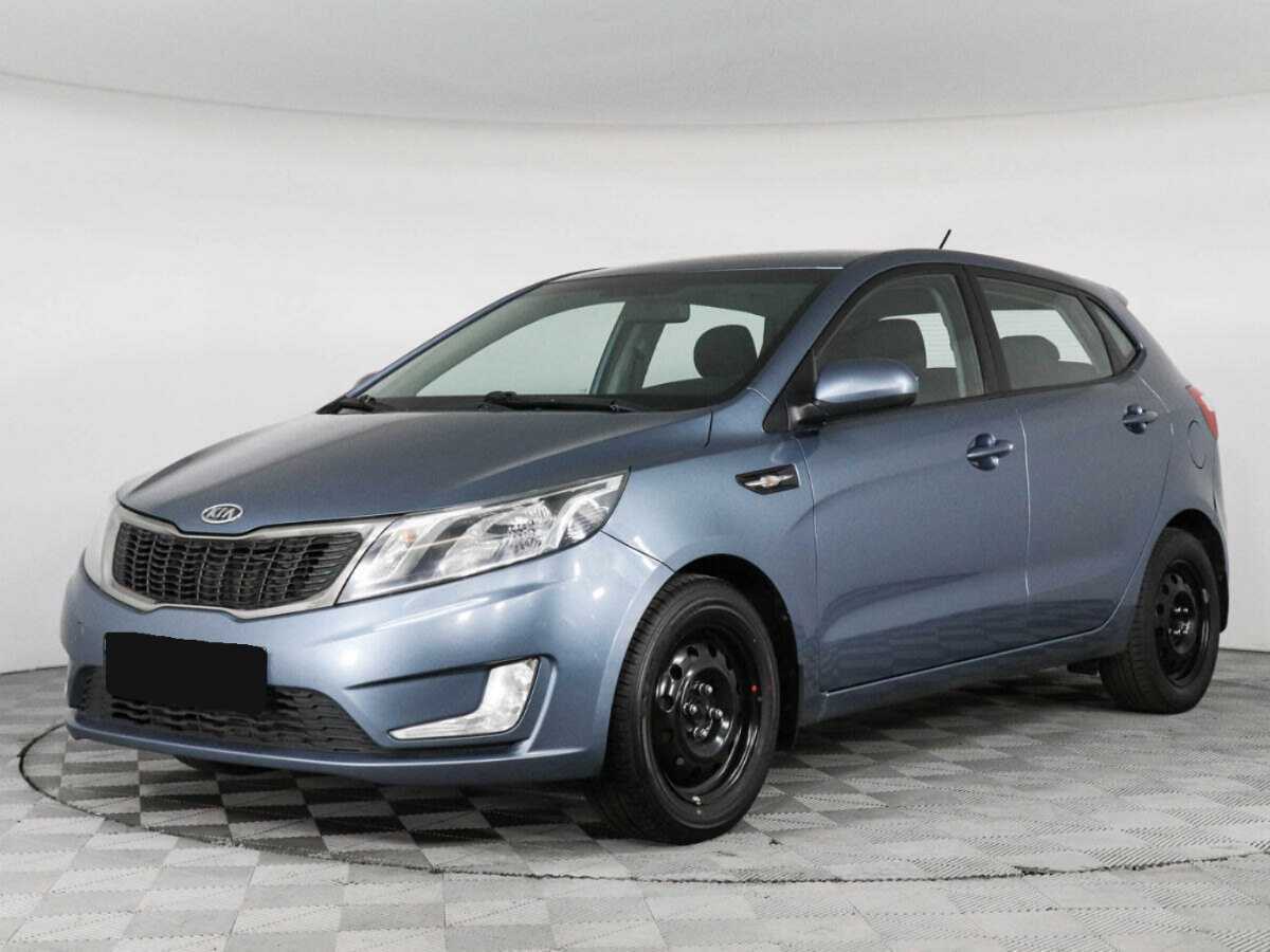 Kia Rio 5-speed, 2012 - фото №1