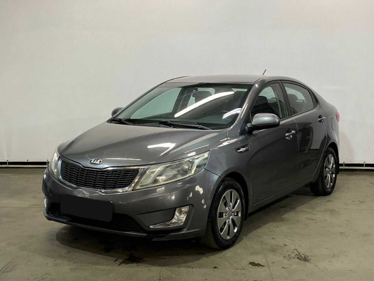 Kia Rio 5-speed, 2014 - фото №1