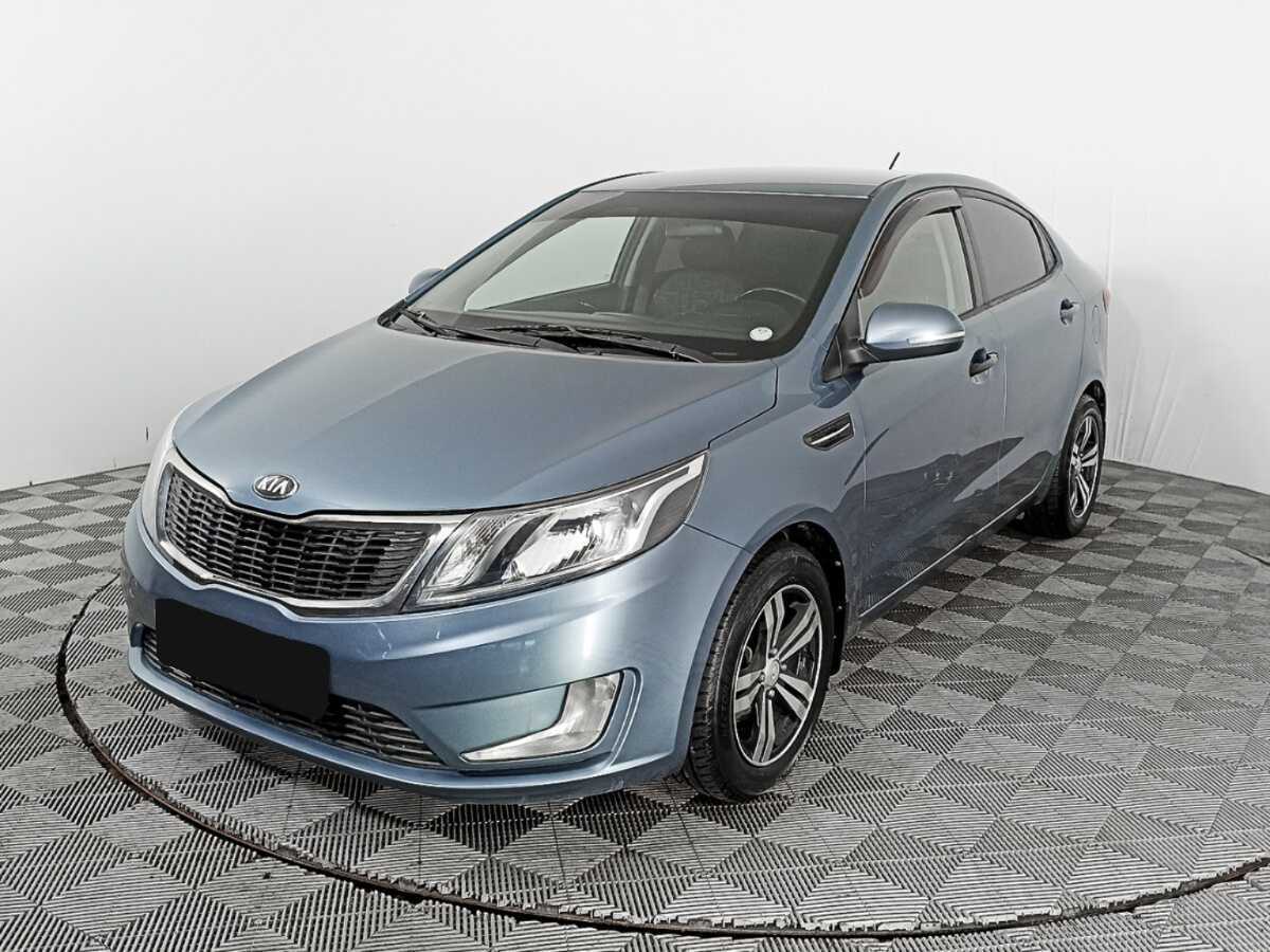 Kia Rio 5-speed, 2013 - фото №1