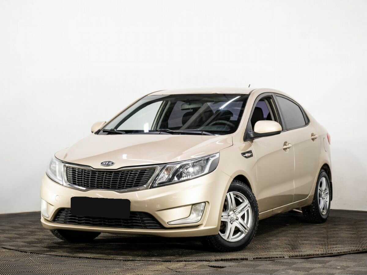Kia Rio 4-speed, 2012 - фото №1