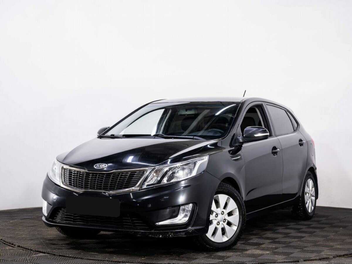 Kia Rio 5-speed, 2012 - фото №1