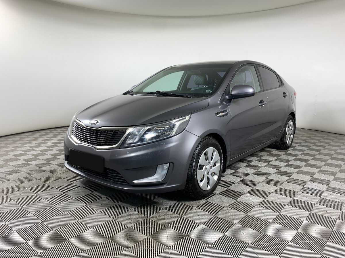 Kia Rio 5-speed, 2014 - фото №1