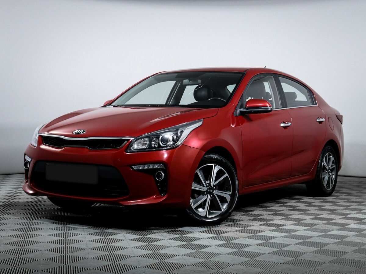 Kia Rio IV, 2020 - фото №1