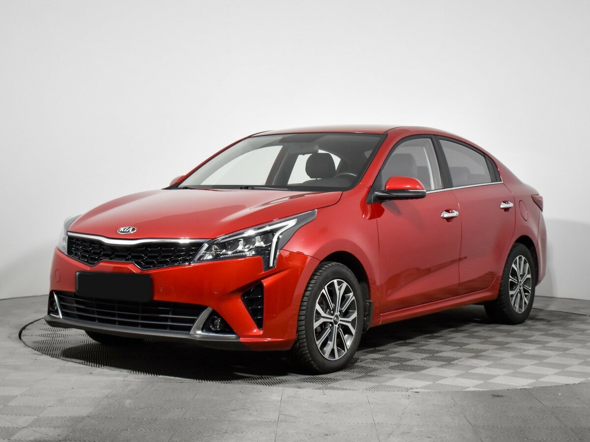 Kia Rio IV Рестайлинг, 2020 - фото №1